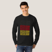 Dusseldorf Dialect Rhine Westphalia Germany Souven T-Shirt (Vorne ganz)