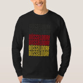Dusseldorf Dialect Rhine Westphalia Germany Souven T-Shirt (Vorderseite)
