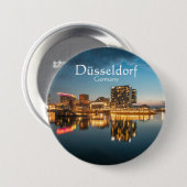 Dusseldorf Germany Souvenir Button (Vorne & Hinten)