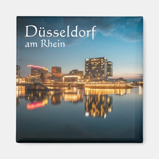 Dusseldorf Germany Souvenir Magnet (Vorne)