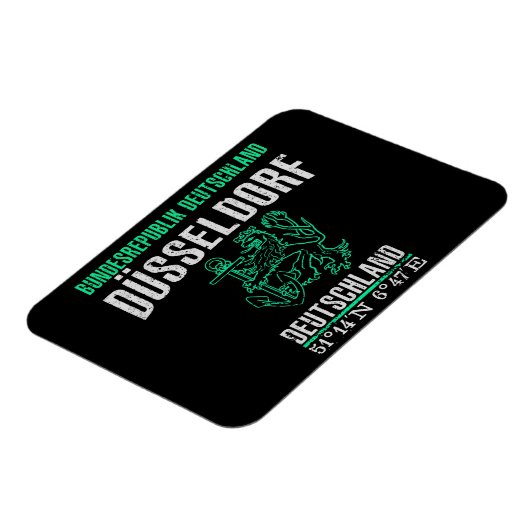 Düsseldorf Magnet (Linke Seite)
