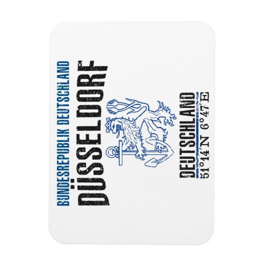 Düsseldorf Magnet (Vertikal)