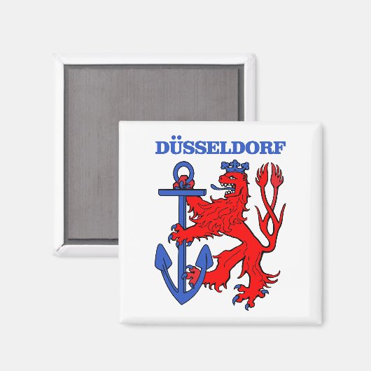 Dusseldorf Magnet (Vorderseite/Rückseite)