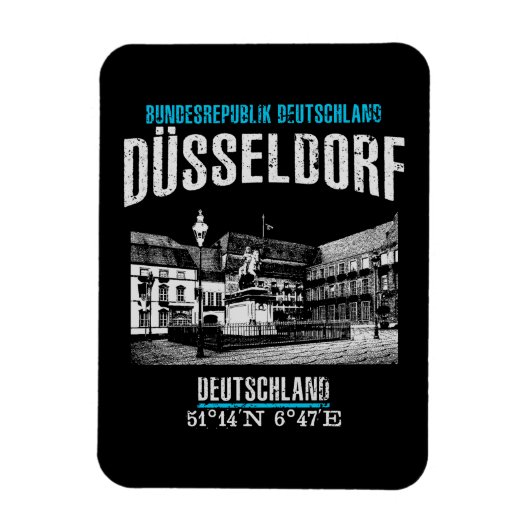 Düsseldorf Magnet (Vertikal)