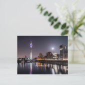 Dusseldorf, Media Harbour (labeled) Postkarte (Stehend Vorderseite)