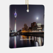 Düsseldorf, Media Harbour (mit der Bezeichnung), Keramikornament (Rechts)