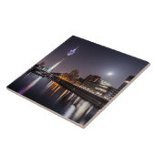 Düsseldorf, Medienhafen, Fliese (Seite)