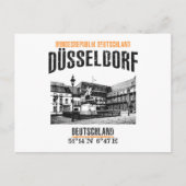 Düsseldorf Postkarte (Vorderseite)