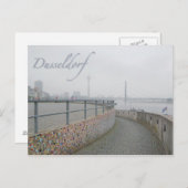 Dusseldorf Postkarte (Vorne/Hinten)
