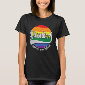 Düsseldorf Rainbow Colors against Intolerance T-Shirt