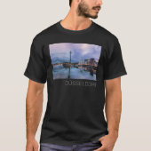 Dusseldorf Skyline Germany Holiday Sunset Souvenir T-Shirt (Vorderseite)