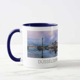 Dusseldorf Skyline Germany Holiday Sunset Souvenir Tasse