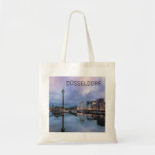 Dusseldorf Skyline Germany Holiday Sunset Souvenir Tragetasche (Vorne)