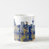 Dusseldorf Skyline Kaffeetasse (Mittel)