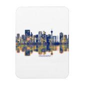 Dusseldorf Skyline Magnet (Vertikal)