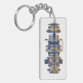 Dusseldorf Skyline Schlüsselanhänger (Vorderseite links)