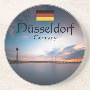 Dusseldorf Souvenir Getränkeuntersetzer