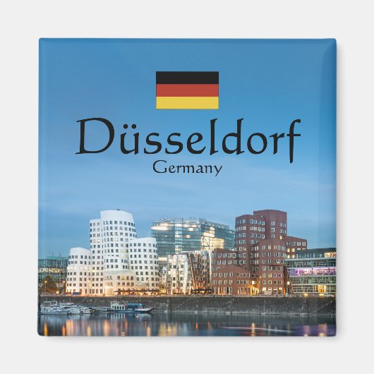 Dusseldorf Souvenir Magnet (Vorne)