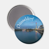 Dusseldorf Souvenir Magnet (Vorderseite/Rückseite)