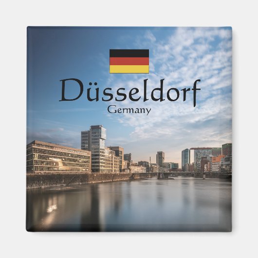 Dusseldorf Souvenir Magnet (Vorne)