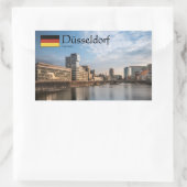 Dusseldorf Souvenir Rechteckiger Aufkleber (Tasche)