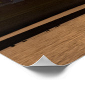 Düsseldorfer Rheinkirmes in the sunset Poster (Ecke)