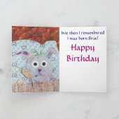 Dust Bunny Birthday - Hutch Bunnies Karte (Innenseite)