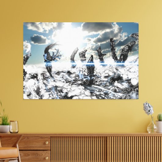 Dust & Design Leinwanddruck (Insitu (Wohnzimmer))