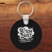 Dust I Sprinkle That On Everything Halloween Schlüsselanhänger (Vorderseite)
