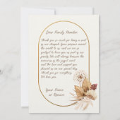 Dust & Red Terracotta Boho Jewish Chuppah DIY (Rückseite)