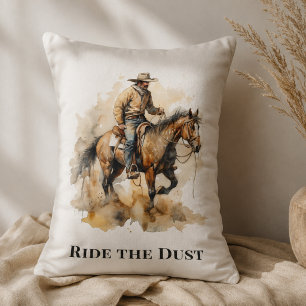 Dust Trail Ranch Kissen für Pferdeliebhaber