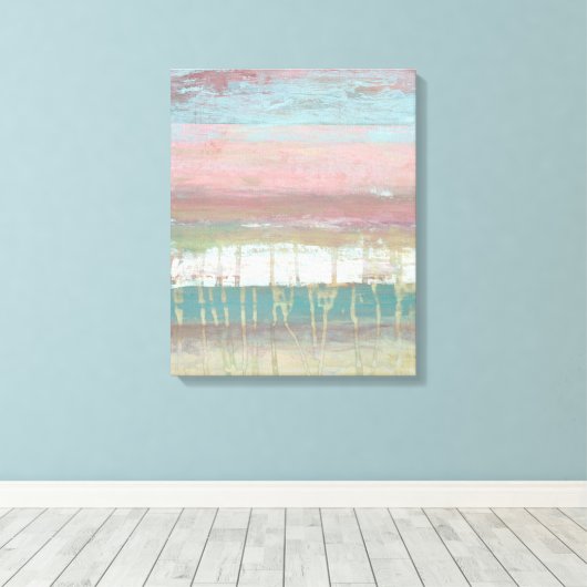 Dusted Horizon Leinwanddruck (Insitu (Holzboden))