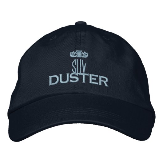 DUSTER - 011 BESTICKTE BASEBALLKAPPE (Vorderseite)