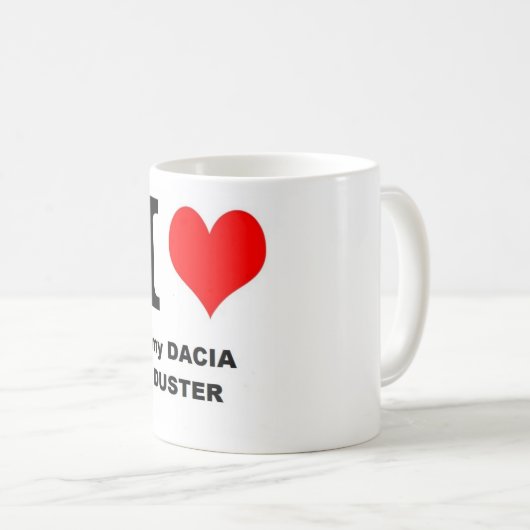duster dacia love kaffeetasse (VorderseiteRechts)