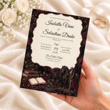 Düster-gotische mittelalterliche Hochzeit