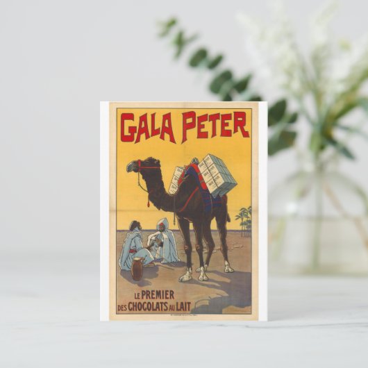 düstere antike Postkarte (Stehend Vorderseite)