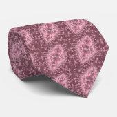 Düstere rosa Quallen-Krawatte Krawatte (Gerollt)