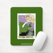 Düstere Sense-Halloween-lustige Cartoon-Mausunterl Mousepad (Mit Mouse)