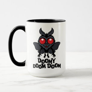 Düsterer Doom Doom Süßer Mothman Kryptid Tasse