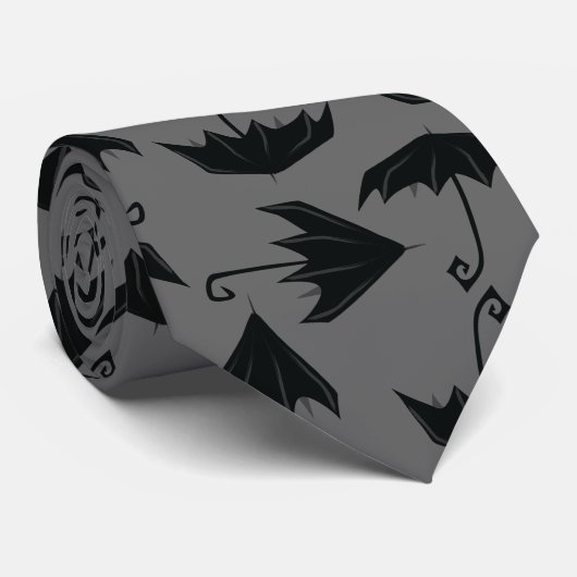 "Düsterer Tages" Krawatte (Gerollt)