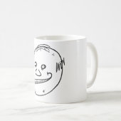 Düsterer Typ Kaffeetasse (VorderseiteRechts)