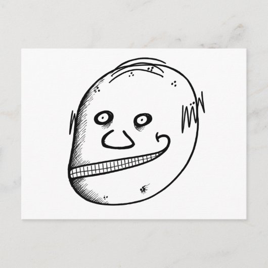 Düsterer Typ Postkarte (Vorderseite)