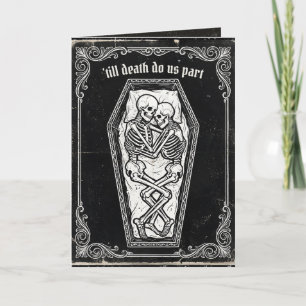 Düsterer viktorianischer Gothic-Romanze Karte