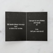 Düsterer viktorianischer Gothic-Romanze Karte (Innenseite)