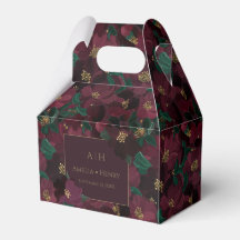 Düsteres florales Hochzeitsdesign reiche herbstlic