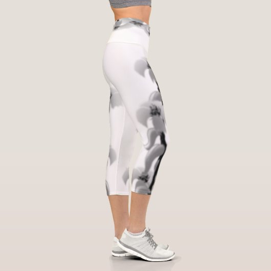 Dusterte Blume Capri Leggings (Rechts)