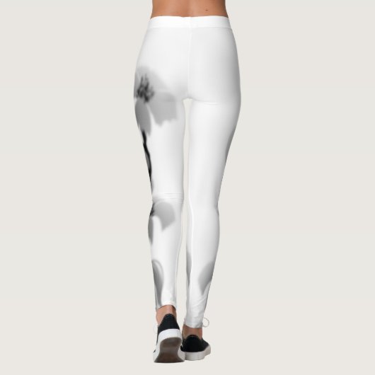 Dusterte Blume Leggings (Rückseite)