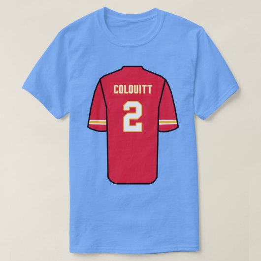 Dustin Colquitt Jersey T-Shirt (Design vorne)