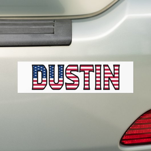 Dustin Name Vorname USA Aufkleber Sticker Auto Autoaufkleber (Auf Auto)