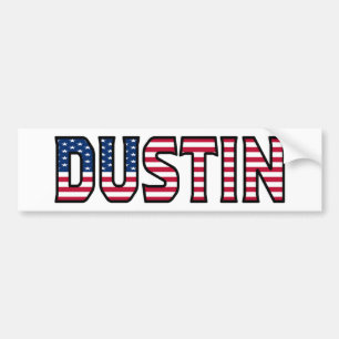 Dustin Name Vorname USA Aufkleber Sticker Auto Autoaufkleber